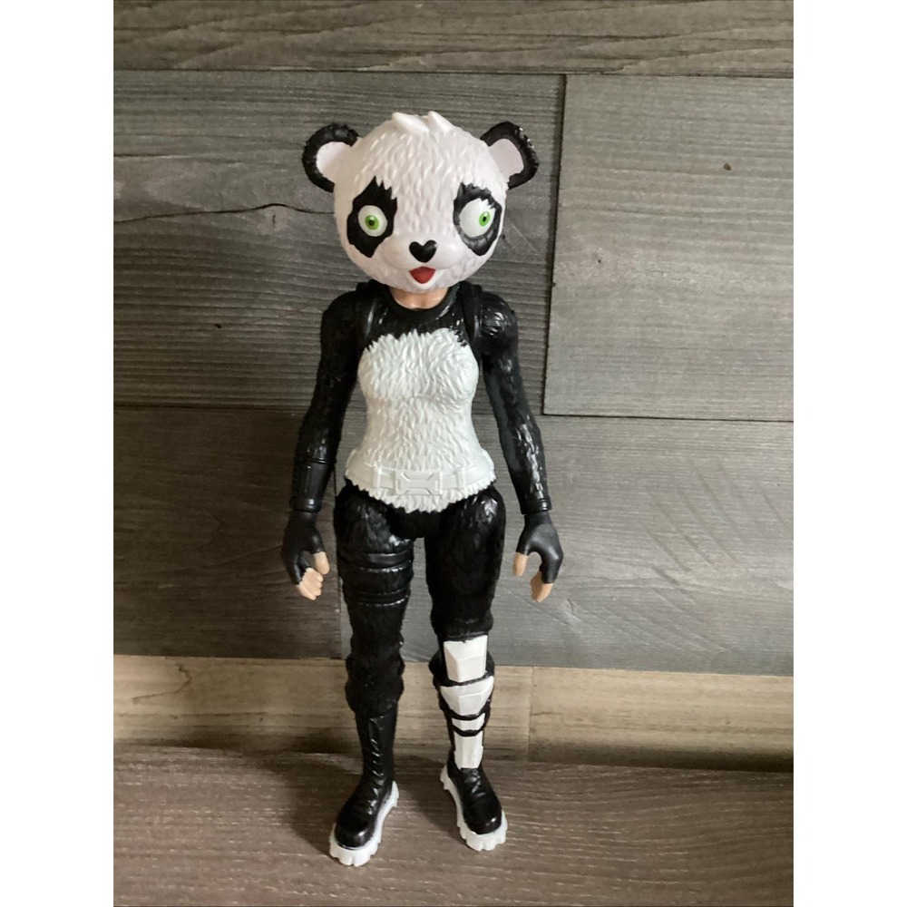 Fortnite Panda Team Leader Action Figure Jazwares 2019 Epic Games Black White